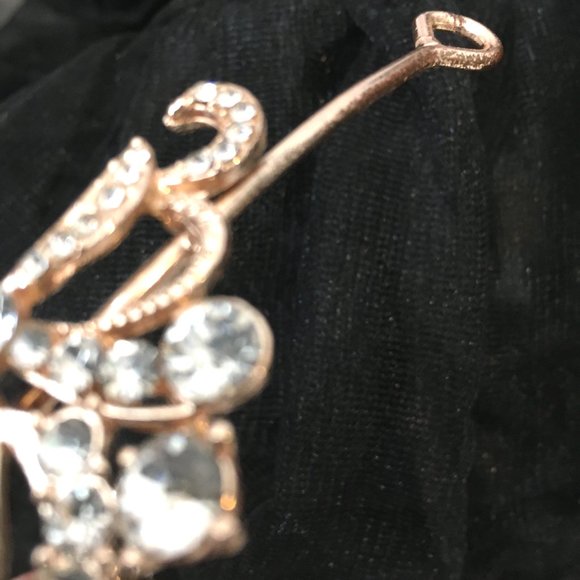 Tiara Rose Gold CZ Crystals Tiara  Crown main image 5